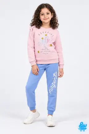 بيجامة Magenta بناتي شتوي قطن قطعتان - 31075